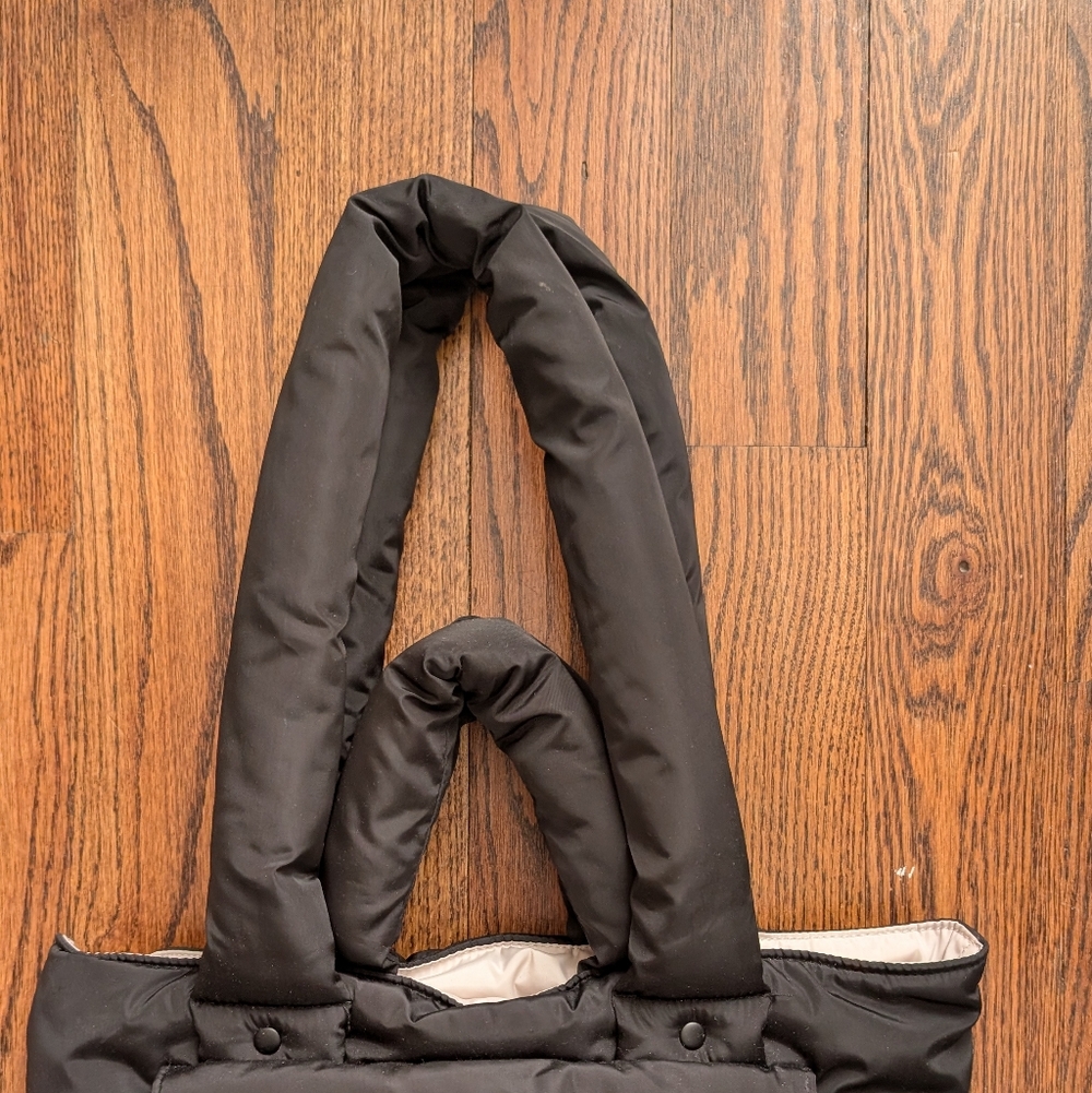 Dagne Dover Black Jemi Cargo Puff Tote - Picture 6 of 10
